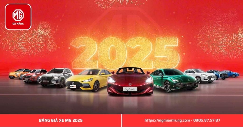 Bảng giá Xe MG 2025